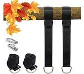One Pair Tree Swing Hanging Kit Hammock Straps Camping 350 KG Load Capacity Rope Carabiner OutDoor Hiking Hammock Hanging Belt