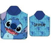 Poncho Toalla Stitch Disney, Licencia 100% Oficial, 55x100 cm, New Import - Kiglam