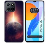 Funda Silicona para Huawei Honor X8 5G diseño Tierra Dibujos