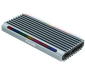 Caja Ssd Coolbox M.2 Nvme Usb3.1 Aluminio Rgb