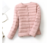 2024 New European Women Spring Autumn Light Duck Down Fabric Lightweight Coat Female Windbreaker Parka Down Jackets Plus Coats