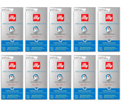 Illy Café Pack 10 Cajas Descafeinado Capsulas Compatibles Nespresso 10 Uds - Qumir