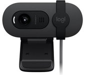 Webcam logitech brio 105 grafito full hd - usb