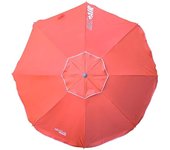 SOMBRILLA PLAYA ANTIVIENTO 200CM UV50 CORAL