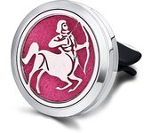 Refillable Car Air Freshener Smell Perfume Diffuser Clip Auto Vent Essential Oil Stainless Steel Locket Interior Accessories