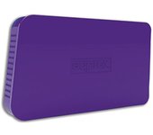 Approx APPHDD06P - Carcasa (USB 3.0, 2.5", HDD), Color púrpura