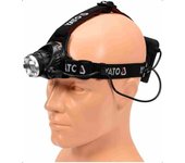 Yato YT-08591 linterna Negro Linterna con cinta para cabeza LED