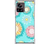 Funda Silicona Antigolpes para Motorola Edge 30 Ultra 5G diseño Flores 05 Dibujos