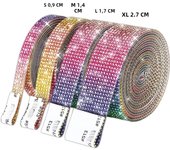 1 Yard Crystal Diamond Sticker Rhinestone Strip Sheet Self Self Adhesive Ribbon DIY Handmade Arts Crafts Car Phone Decoration