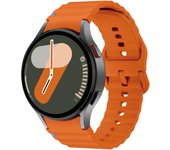 Sport Band for Samsung Galaxy watch 7/FE/4/5/6 classic/5 Pro 40 44mm No Gaps correa bracelet silicone belt Galaxy watch 7 straps