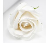 Flor de manualidades deco mediana - Blanca - Jabón