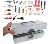 Juego de 70 Uds. De calendar adviento de Pesca 2024, Calendar de Adviento de señuelos de Pesca para helbres adultos y adolescentes, 100% Nuevo