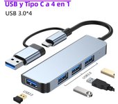 2 in 1 4/5/7/8 Port USB C Expander USB 3 Hub Type C Splitter Type C Dock Multiport Adapter USB Expander for Xiaomi Phone Tablet