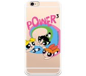 Funda original compatible con iPhone 6 o 6S con un diseño de The Powerpuff Girls Power 3