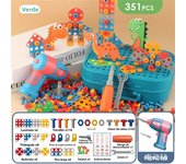 Children Toys Tool Set Electric Drill Screw Nut 3D Puzzle Toys Pretend Play Dinosaur Drilling Assembly Educational Toys for Boys