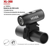 XOSS 200-1200 Lm Bike Light XL1200 Headlight Waterproof Rechargeable Front Lamp Bicycle Light Aluminum Ultralight Flashlight
