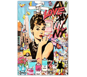 Modern Street Graffiti Wall Art Pop Parisian Woman HD Canvas Painting Poster and Prints Home Bedroom Living Room Decor