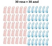 10/30/60pcs Mini Clothes Hanger for Closet Connector Hooks Cascading Plastic Wardrobe Coat Organizer Rack Holder Space Saving