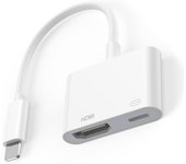 Adaptador HDMI para TV Iphone 1080P, Plug And Play, Conector a TV/HDTV