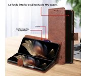 Solid Color Wallet Flip Leather Case PU Card Holder Stand  Magnetic Cover For Samsung Galaxy Z Fold 6 5 4 3 Funda