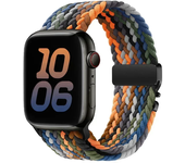 Braided Strap For Apple Watch Band 44mm 40mm 45mm 49mm 41mm 38 buckle Bracelet  iWatch Series se 7 6 8 9 10 Ultra2 Magnetic Band