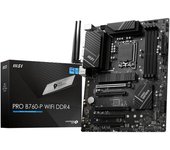 PLACA BASE MSI PRO B760-P | LGA 1700 | DDR4 | WIFI | ATX
