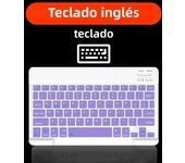 CASEPOKE Mini Bluetooth Keyboard and Mouse for iPad iPhone Accessories Wireless Keyboard For iOS Android Windows Tablet Phone