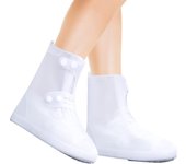 Fundas para botas de lluvia | Fundas impermeables para zapatos para hombres y mujeres | Cubrezapatos de goma reutilizables |