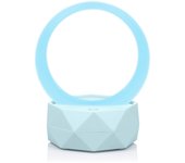 DAM. Altavoz Y1 Bluetooth 5.0, con aro de luz ambiente LED RGB. 11x11x16,5cm