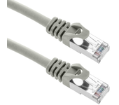 Cable de red ethernet Cat. 6a FTP de 2 m de color gris - BeMatik