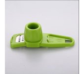 1pc Pack Mini Garlic Grinder Creative Garlic Press Kitchen Garlic Mash Manual Garlic Mashing Green Kitchen Gadgets