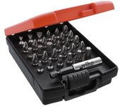 Wiha Juego de bits Standard de 25 mm en surtido, de 32 unid., de 1/4" incl. caja (26252)