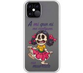 Funda compatible con iPhone 12 - 12 Pro - A mi que ni me cuelguen ese muertito