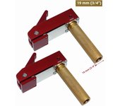 Workbench Quick Acting Hold Down Clamp,Woodworking Bench Dog Clamp Fast Fixed Clip Tools for 19/20MM Holes