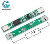 1/5/10PCS 1S 3.7V 3A Li-ion BMS PCM Battery Protection Board Pcm for 18650 Lithium Ion Li Battery