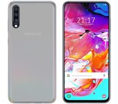 Tumundosmartphone Funda Gel Tpu para Samsung Galaxy A70 Color Transparente