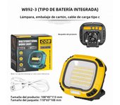 Strong Light COB Flashlight USB Rechargeable Torch Portable Outdoor Power Bank Camping Fishing Emergency Work Lamp With Hook