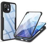 360 Full Body Screen Protector Transparent Case For Xiaomi 11T 12T Pro Shockproof Phone Cover For Mi 11 12 13 Lite