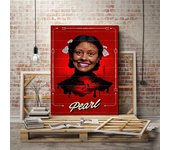 2022 New Horror Film Mia Goth Is Pearl Movie Poster Canvas Painting X-traordinary Origin Prints Wall Pictures Cinema Home Decor