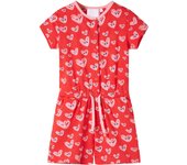 Mono infantil rojo 92 en tamaño 92 (1,5 - 2 años)/128 (7-8 años)/104 (3-4 años) y más