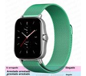 20mm 22mm Milanese Band For Amazfit balance/GTS 4/3/GTS Mini 2/GTR 4/3/Pro stratos Metal Watch Bracelet correa Amazfit bip strap