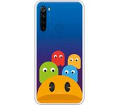 Funda compatible con Xiaomi Redmi Note 8T - Comecocos y Fantasmas de Frente
