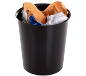 PAPELERA 18 LITROS RECICLABLE 290 X 310MM NEGRA ARCHIVO 2000 2001 NE