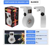 New USB interface aquarium mini cooling fan single head 3.8W 5V fish tank cooling