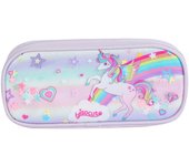 kawaii Cartoon Unicorn Pencil Bag Children Rainbow Butterfly Stationery Storage Box Student Large Capacity Pencil Bag Girl Gifts