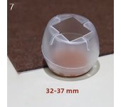 16Pcs Silicone Chair Leg Floor Protectors with Non-slip Felt  Furniture Cups for Hardwood Floors Protect Floors from Scratches