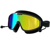 Swimming Goggles Big Frame Swimming Goggles Big Frame HD Wide View Anti-Fog UV Protection Swimming Goggles for Adults No Leaking