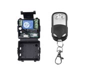 kebidu 433Mhz Remote Control Wireless Switch DC 12V 1CH RF 10A Relay Receiver and 2CH Transmitter For Door Electromagnetic Lock