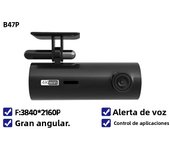 dash cam WIFI & App Control Voice Prompt 4K Mini Night Vision 24 Hour car dvr Car DVR 140°Voice Prompt Black Box Video recorder