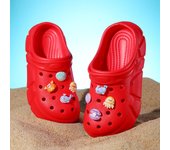 Lovely garden clogs for girls slippers, summer light outdoor slippers sandals for children beach pool shoes